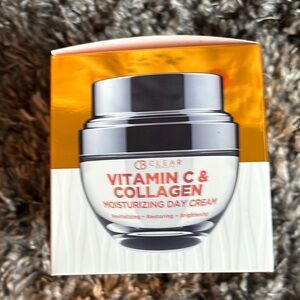 Vitamin C & Collagen Moisturizing Day Cream - Silver and Orange